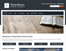 Tablet Screenshot of 3riversgrace.org